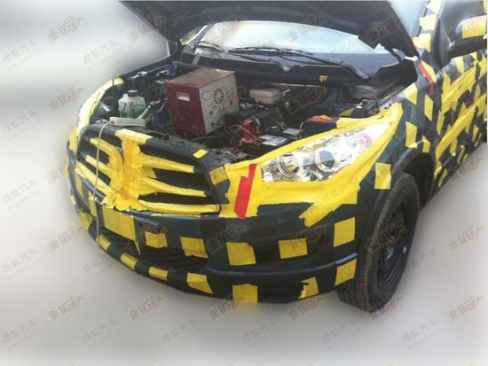 海馬緊湊級(jí)SUV諜照 海馬緊湊級(jí)SUV諜照