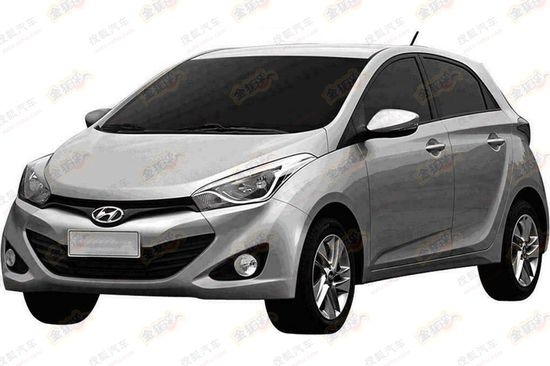 現(xiàn)代HB20申報圖 現(xiàn)代HB20申報圖