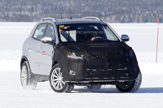 雙龍柯蘭多路試諜照 雙龍柯蘭多路試諜照