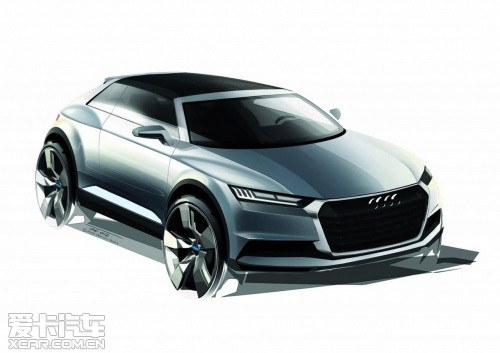 奧迪Audi Crosslane Coupe概念車(chē)