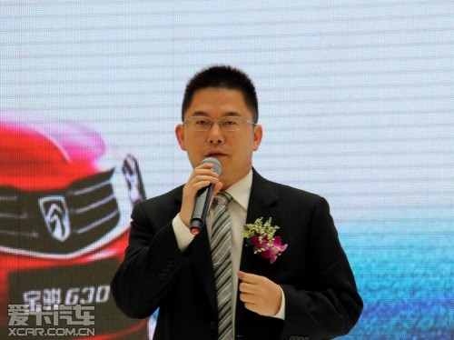 上汽通用五菱總經(jīng)理助理、銷售公司總經(jīng)理 楊杰