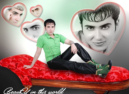 伊拉克18歲大學(xué)生自稱(chēng)地球上最帥男人(網(wǎng)頁(yè)截圖)