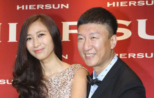 圖為孫紅雷、王駿迪夫婦。