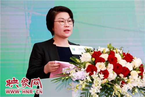 恒大集團(tuán)常務(wù)副總裁、恒大健康集團(tuán)董事長(zhǎng)談朝暉致辭