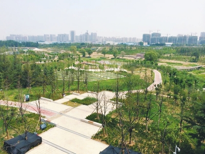鄭州西流湖公園二期建設(shè)7月底完工 鄭州西流湖公園二期建設(shè)7月底完工