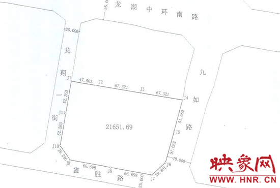 鄭政東出(2014)6號(hào)地塊位置。