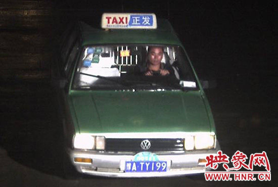 肇事嫌疑車輛及司機照片。