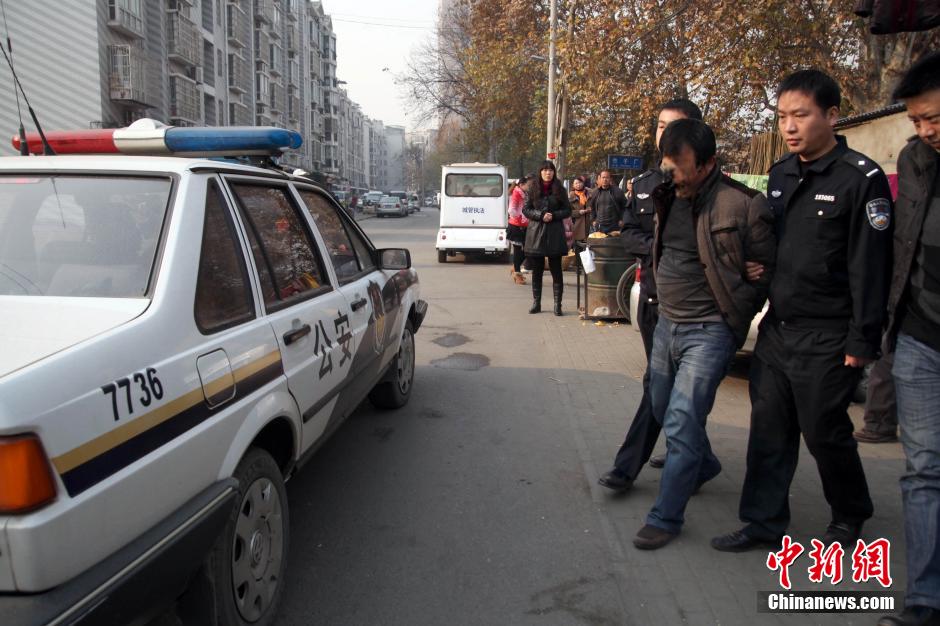 圖為抓獲犯罪嫌疑人（資料圖片）。