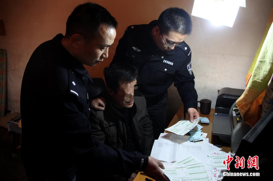 圖為抓獲犯罪嫌疑人（資料圖片）。