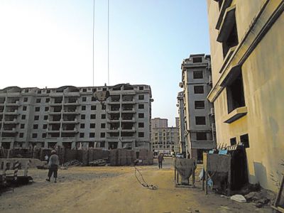 　適園雅居小區(qū)，已建起13棟住宅樓。