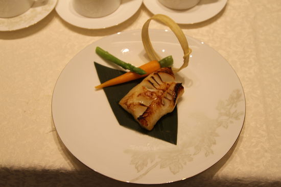 香烤銀鱈魚。 花惠生 供圖