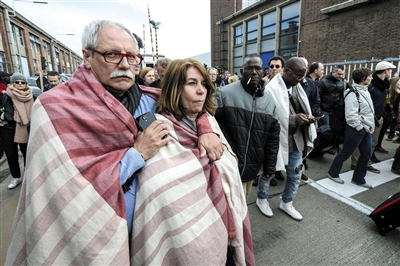 扎芬特姆國際機(jī)場，乘客被緊急疏散。圖/CFP