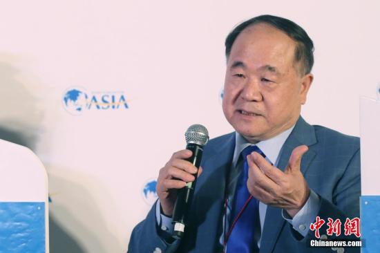 資料圖：莫言。 中新社記者 韓海丹 攝