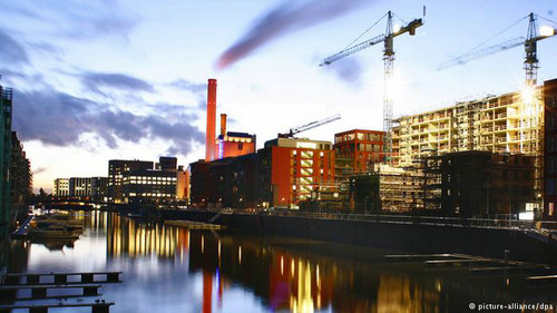 資料圖片：德國法蘭克福。（德國之聲電臺網(wǎng)站）