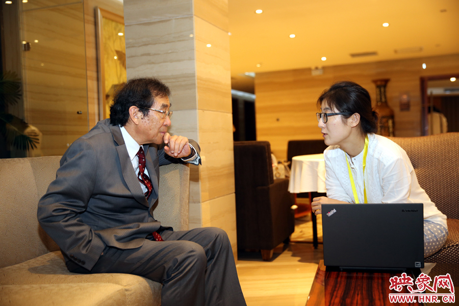 映象網(wǎng)記者專訪杜維明教授。