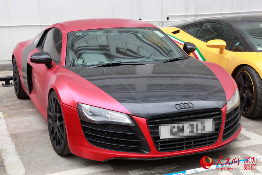 香港11輛跑車深圳飆車被扣 香港11輛跑車深圳飆車被扣