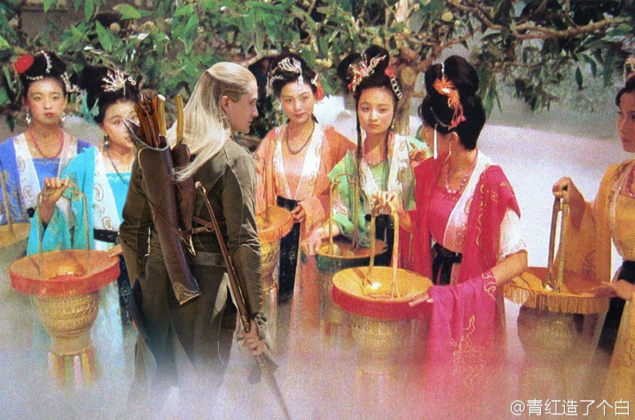 網(wǎng)友PS“中土東土聯(lián)誼會(huì)” 畫風(fēng)優(yōu)美毫無(wú)違和感 網(wǎng)友PS“中土東土聯(lián)誼會(huì)” 畫風(fēng)優(yōu)美毫無(wú)違和感