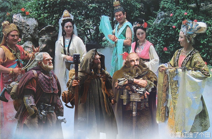 網(wǎng)友PS“中土東土聯(lián)誼會(huì)” 畫風(fēng)優(yōu)美毫無(wú)違和感 網(wǎng)友PS“中土東土聯(lián)誼會(huì)” 畫風(fēng)優(yōu)美毫無(wú)違和感