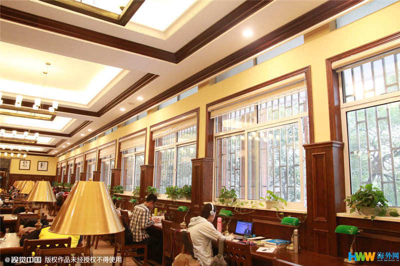 重慶大學(xué)改造翻新的“民國風(fēng)圖書館”走紅網(wǎng)絡(luò)，引得無數(shù)網(wǎng)友點(diǎn)贊