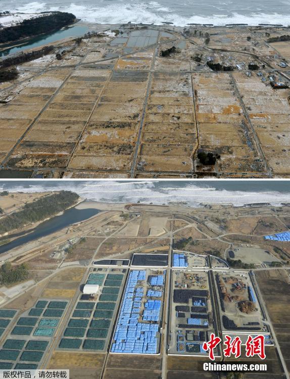 日本大地震災(zāi)區(qū)今昔對(duì)比圖 日本大地震災(zāi)區(qū)今昔對(duì)比圖