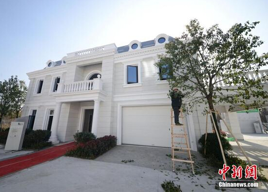 看！這些別墅都是3D打印出來的 僅耗時1天