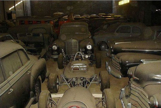 葡萄牙農(nóng)場倉庫驚現(xiàn)大量老爺車 價(jià)值數(shù)百萬英鎊(組圖)