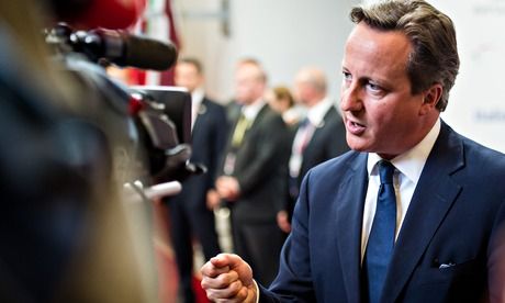 　資料圖：英國(guó)首相卡梅倫。