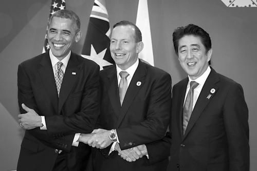 美日澳首腦會(huì)談否認(rèn)“針對(duì)中國(guó)” 奧巴馬透露中美嚴(yán)峻關(guān)系 美日澳首腦會(huì)談否認(rèn)“針對(duì)中國(guó)” 奧巴馬透露中美嚴(yán)峻關(guān)系