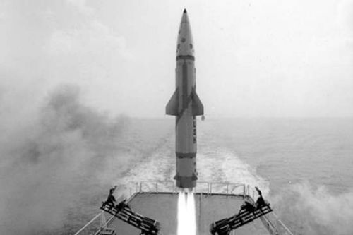 資料圖：印度試射“丹努什”核導彈。