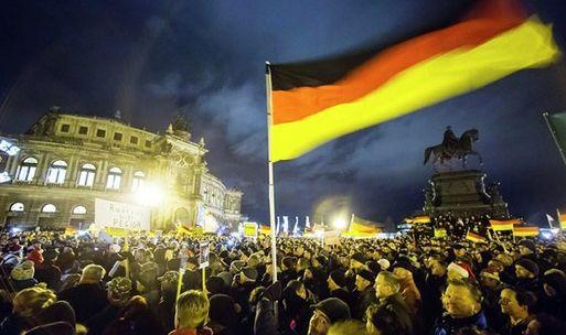 示威現(xiàn)場(chǎng)。