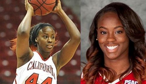 圖為加拿大籍女子籃球運動員克拉克（Shanice Clark）。