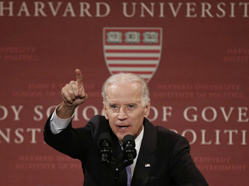 美國副總統(tǒng)拜登。資料圖