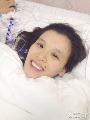 　圖片來(lái)源;桑蘭微博。