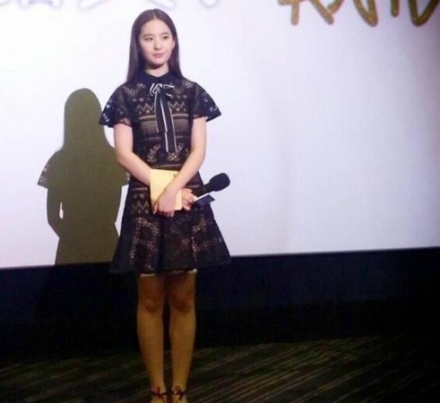 劉亦菲在活動現(xiàn)場 劉亦菲在活動現(xiàn)場