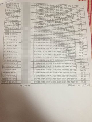 南昌中級人民法院一法官證實，他從南昌市房管局調(diào)出徐林保及其家人名下的部分房產(chǎn)信息表。