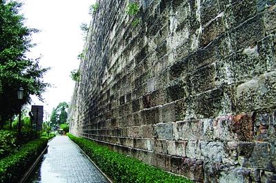 　　東水關(guān)處的城墻。資料圖片