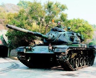 圖為M60A3同型戰(zhàn)車。圖片來源：臺灣媒體