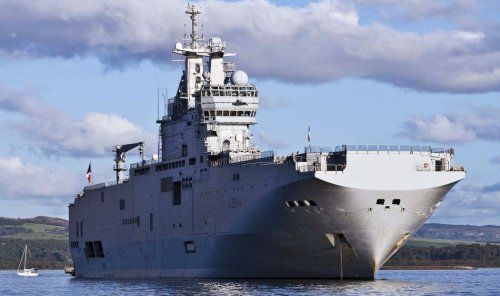 俄羅斯向法國購買西北風(fēng)級兩棲攻擊艦。