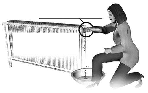 放氣閥門(mén)一般在暖氣片的右上方或左上方