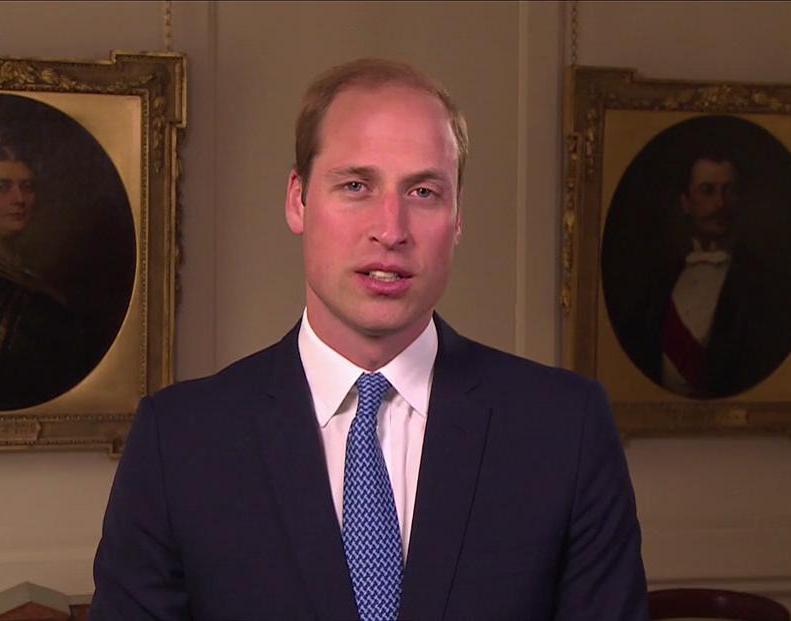 威廉王子新春拜年！