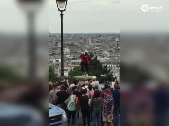 牛！黑人小哥開掛技能不斷