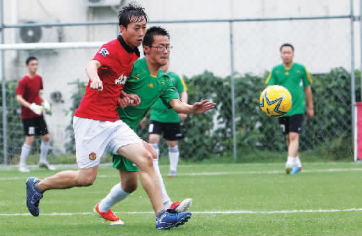 平安保險與農(nóng)大體院的這場比賽，在上半場就失去了懸念