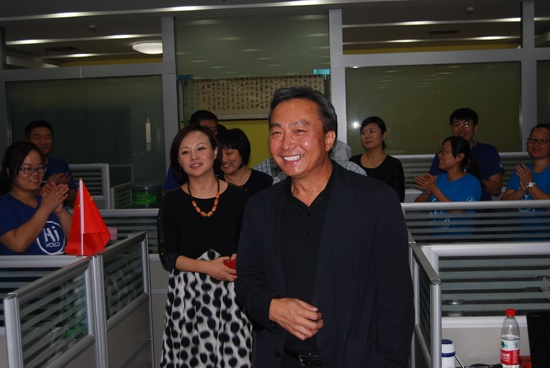 河南電視臺臺長王少春調(diào)研國際頻道情況 河南電視臺臺長王少春調(diào)研國際頻道情況