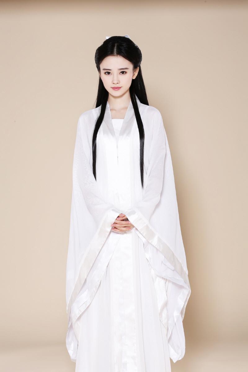 4000年第一美女鞠婧祎扮小龍女 白衣勝雪仙氣足 4000年第一美女鞠婧祎扮小龍女 白衣勝雪仙氣足